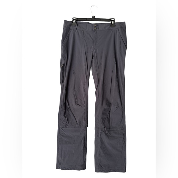 Columbia Omni Shade Long Pants Women’s Gray Active Fit Straight Size 14 - Picture 1 of 11